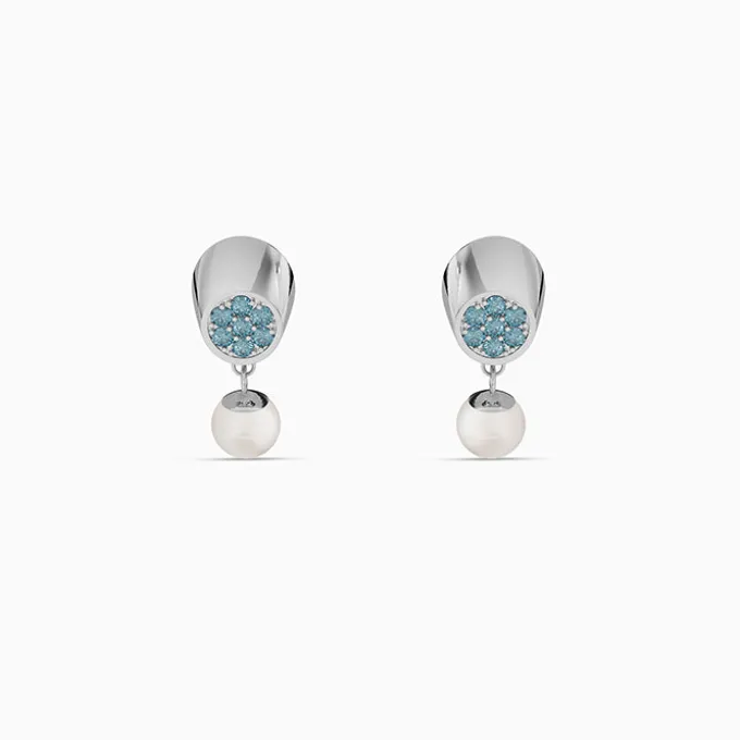 Silver Auralea Earrings