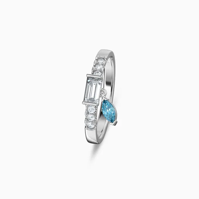 Silver Aurea Ariadne Ring (Size 12)