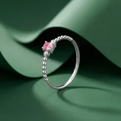 Silver Aurora Marquis Ring