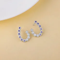 Silver Azul Muse Earrings