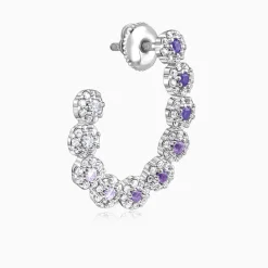 Silver Azul Muse Earrings