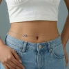 Silver Azure Infinity Waist Chain