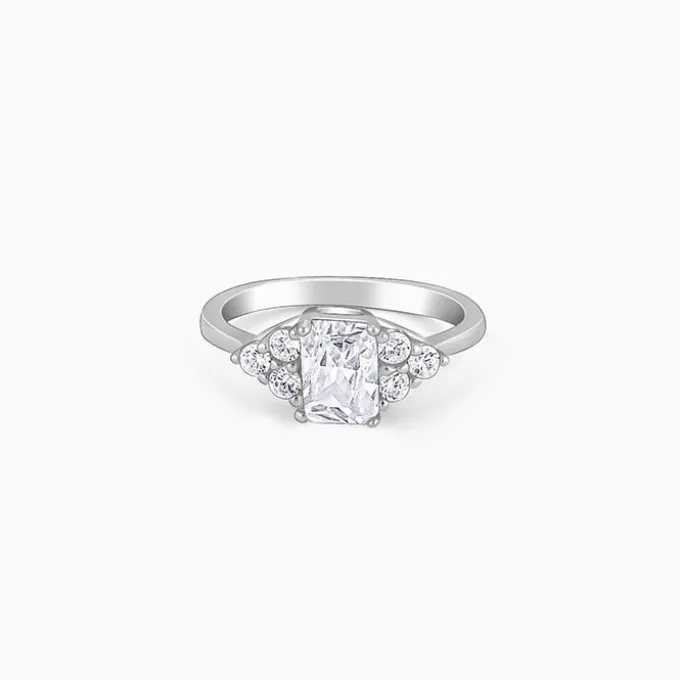 Silver Baguette Perfection Ring