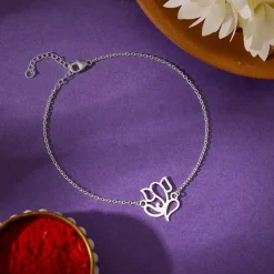 Silver Bappa Bracelet Rakhi