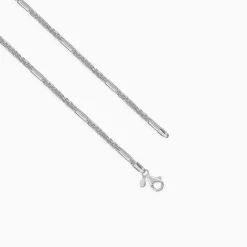 Silver Bar Anchor Chain For Him