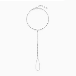 Silver Beaded Hathphool