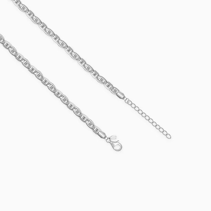 Silver Belcher Short Chain