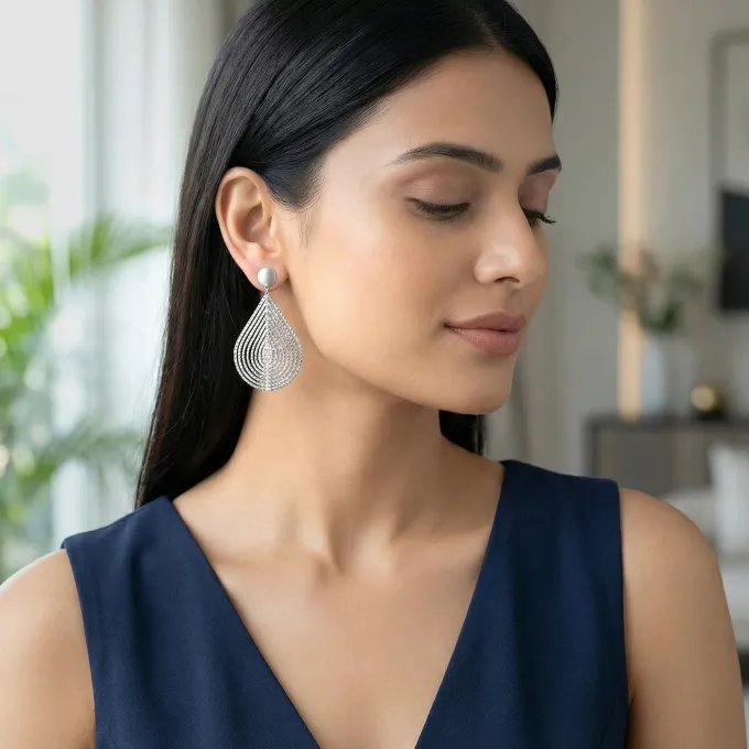 Silver Believer Earrings