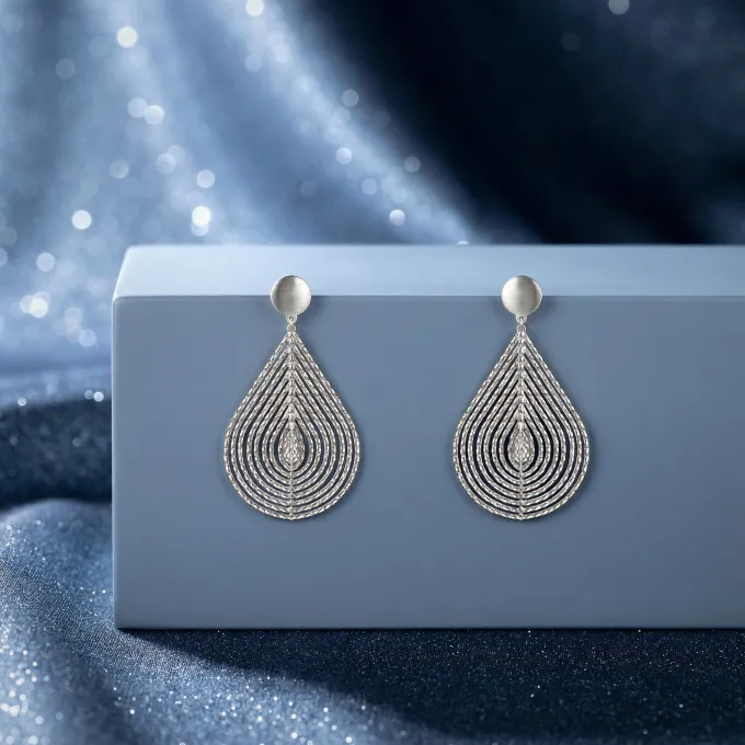 Silver Believer Earrings