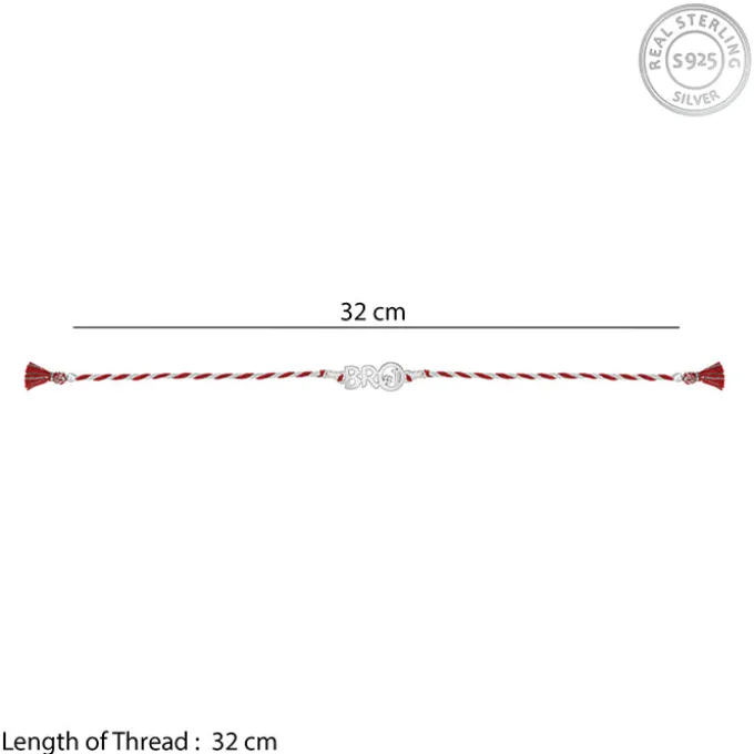 Silver Best Bro Rakhi