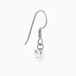 Silver Beyond Heart Earrings