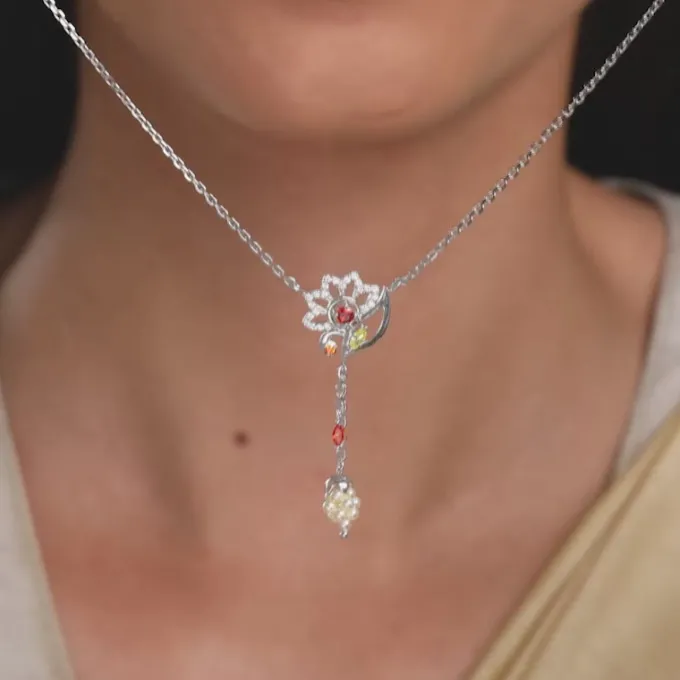 Silver Bhavani Necklace