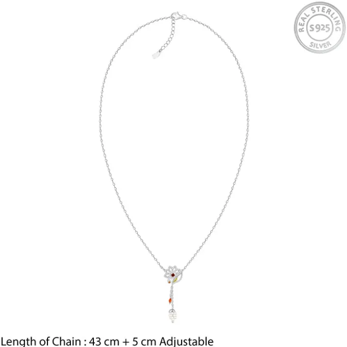 Silver Bhavani Necklace