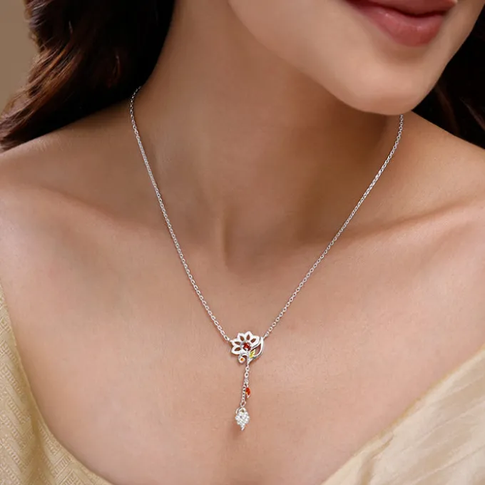 Silver Bhavani Necklace