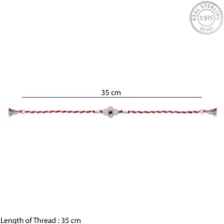 Silver Bliss Rakhi