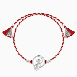 Silver Blossom Bond Rakhi