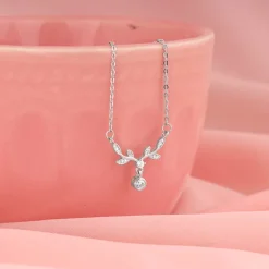 Silver Branchful Necklace