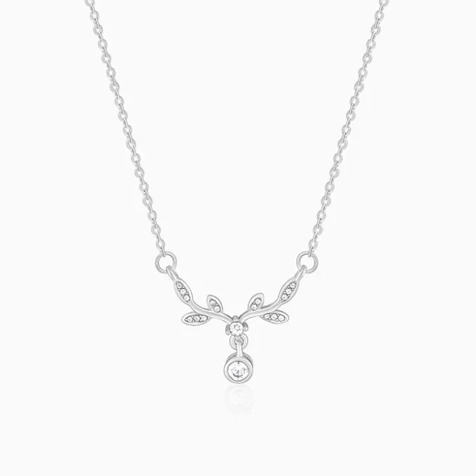 Silver Branchful Necklace