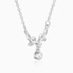 Silver Branchful Necklace