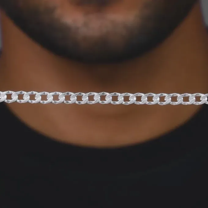 Silver Bravura Chain for Him