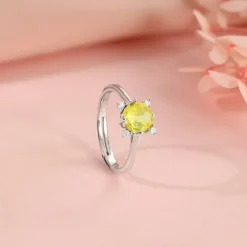 Silver Brightest Sparkle Ring