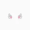 Silver Butterflies Desire Stud Earrings
