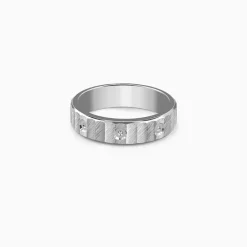 Silver Cadence Ring For Him