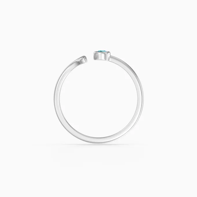 Silver Calliope Ring (Size 12)