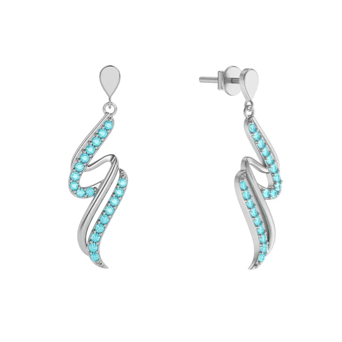 Silver Celaeno Earrings