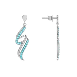 Silver Celaeno Earrings