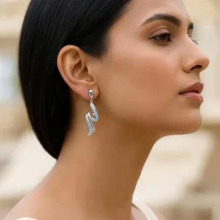 Silver Celaeno Earrings