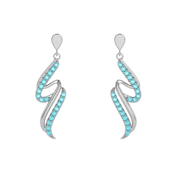 Silver Celaeno Earrings