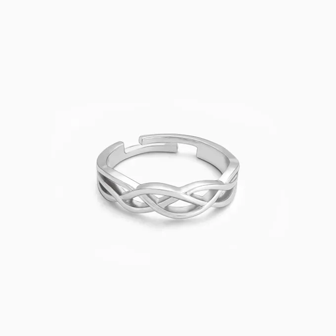 Silver Celtic Knot Ring For Him