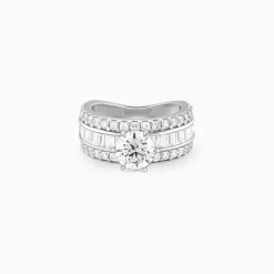Silver Chambered Ring