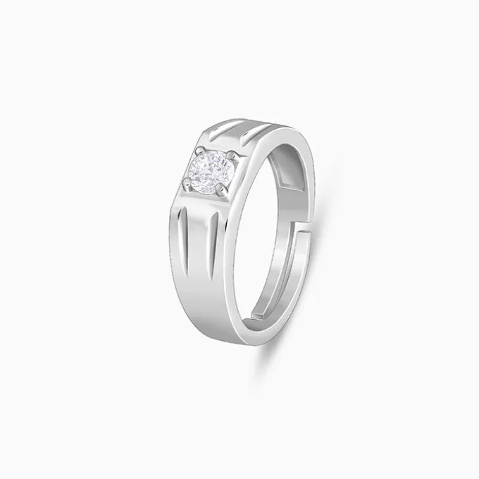 Silver Charm Away Ring For Him