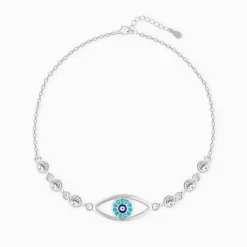 Silver Chary Eyes Bracelet