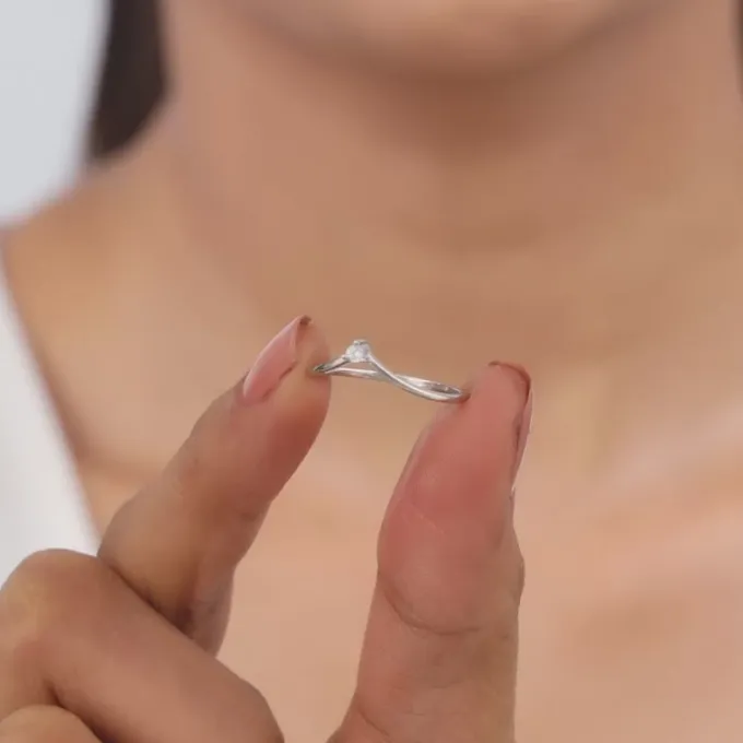 Silver Cherishable Ring