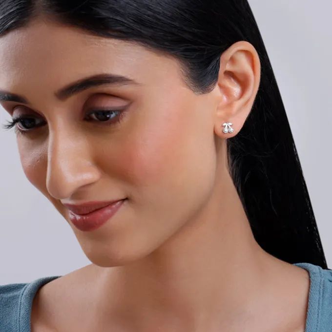Silver Cherryboo Studs