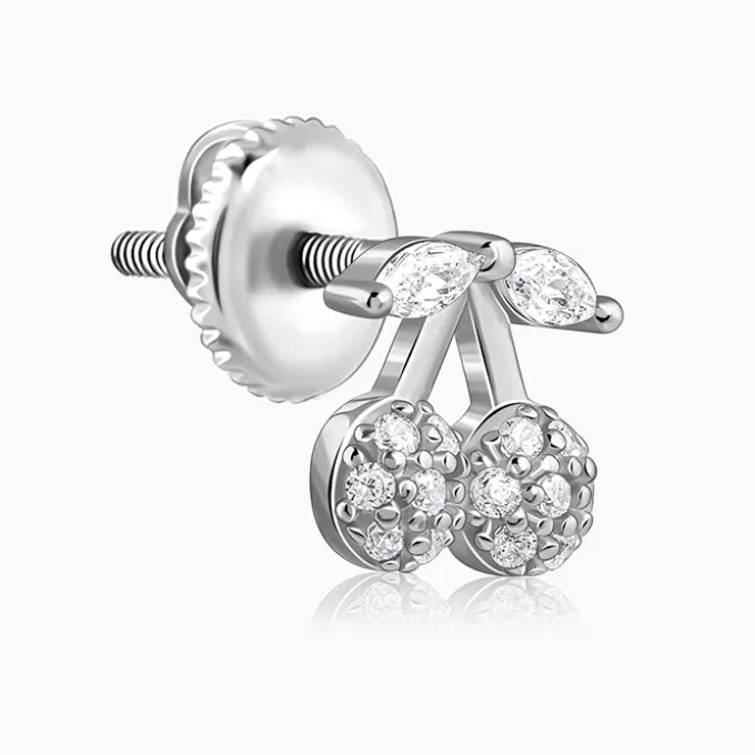 Silver Cherryboo Studs