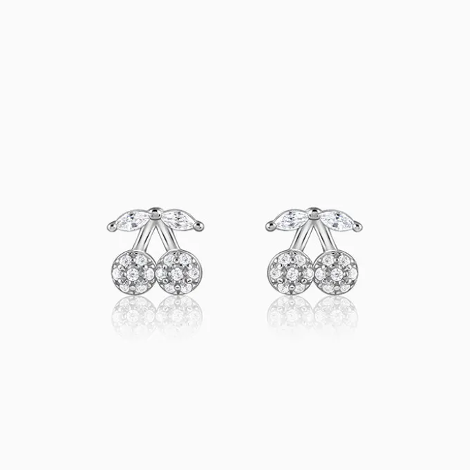 Silver Cherryboo Studs