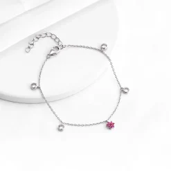 Silver Chords of Love Bracelet