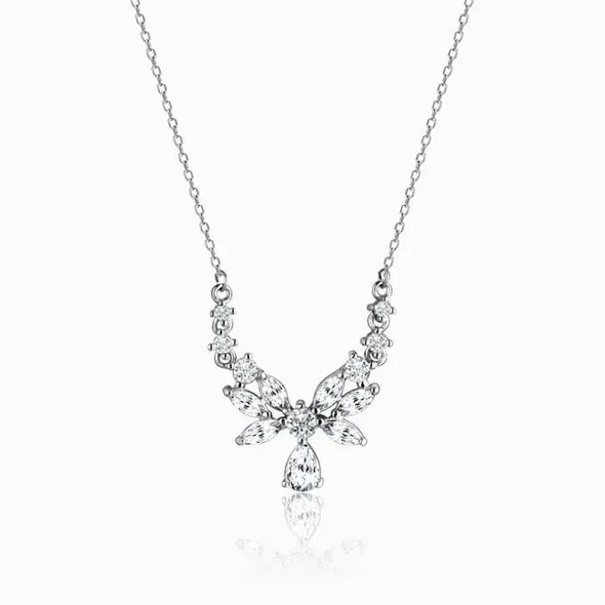 Silver Chrysalis Necklace