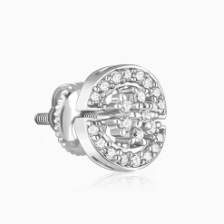 Silver Circular Earrings