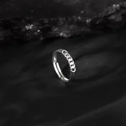 Silver Classic Chain Ring for Him