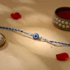 Silver Classic Evil Eye Rakhi