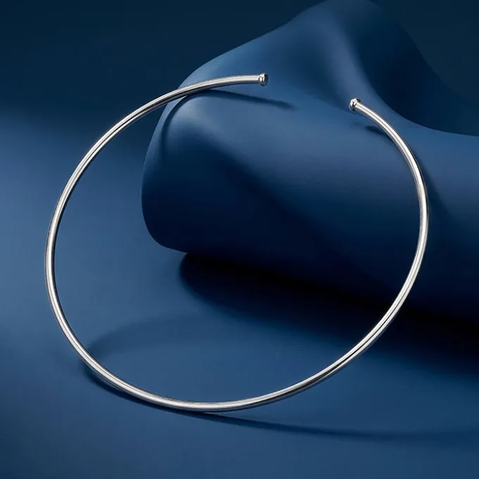 Silver Classic Hasli Necklace