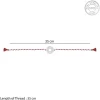 Silver Classic Mandala Rakhi