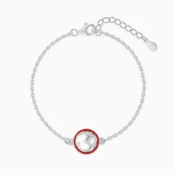 Silver Classic Om Bracelet Rakhi