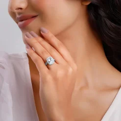 Silver Classic Solitaire Ring