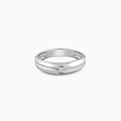 Silver Classical Ring For Him
